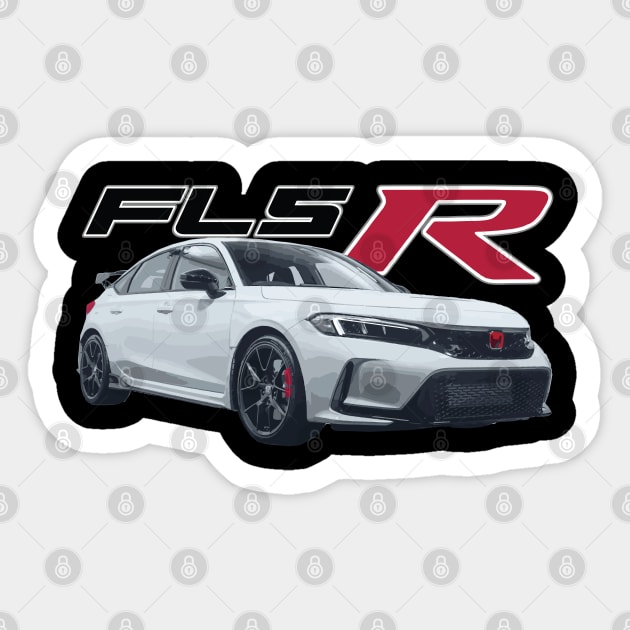 FL5 TYPE R RACING JDM OEM Sticker by cowtown_cowboy